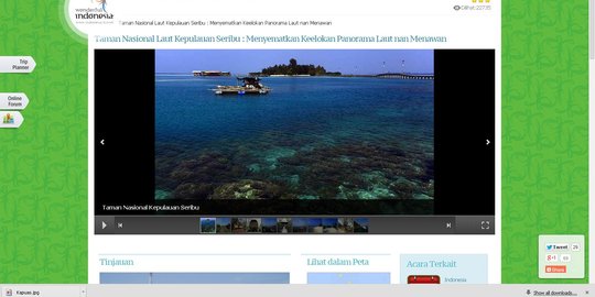 30 Pulau di Kepulauan Seribu terancam hilang