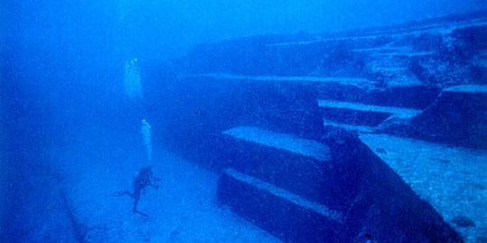 Ini Atlantis-nya Jepang yang kini terkubur di dasar laut