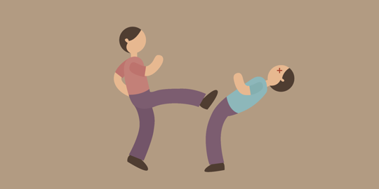 Tak terima ditegur kencing di Pura, turis bule hajar warga Bali