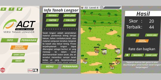 ACT-Tanah Longsor, game amal untuk korban bencana Banjarnegara