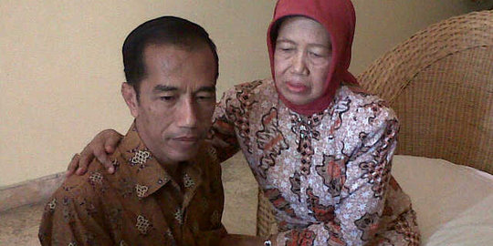 Kompak dengan istri, Jokowi sebut ibu surga terlihat di dunia