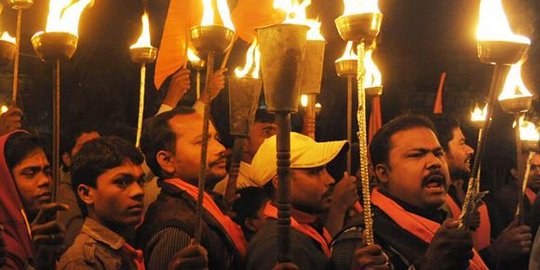 Ratusan warga Kristen India dipaksa pindah agama jadi Hindu