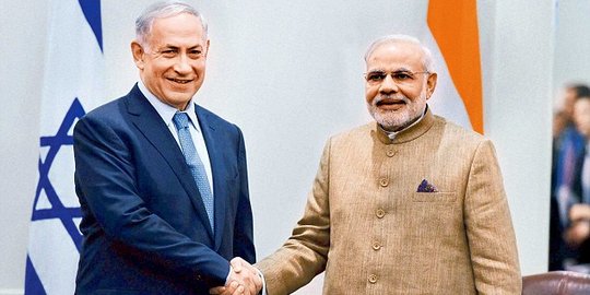 India makin erat ke Israel, tarik dukungan pada Palestina di PBB