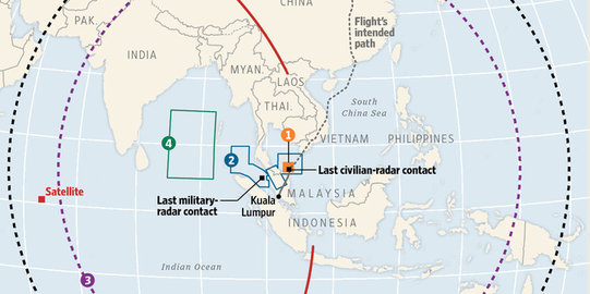 Dugaan AS tembak jatuh pesawat Malaysia Airlines menguat