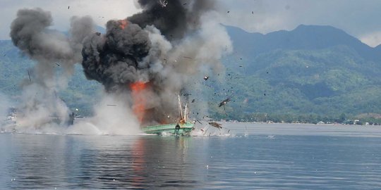 Butuh biaya besar usir kapal asing ilegal di laut Indonesia