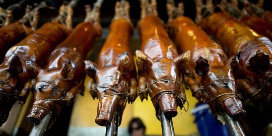 Lechon, makanan favorit warga Filipina di Hari Natal