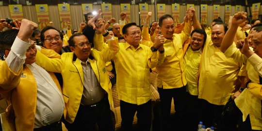 Kubu Ical & Agung sepakat Golkar pecah hanya di tingkat pusat