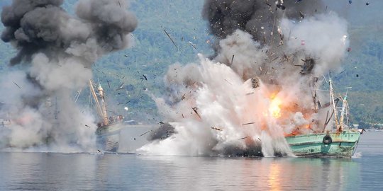 Selama 2014, TNI AL cegat 434 kapal asing di perairan Indonesia