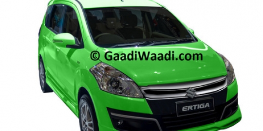 Bocoran gambar Suzuki Ertiga 2015