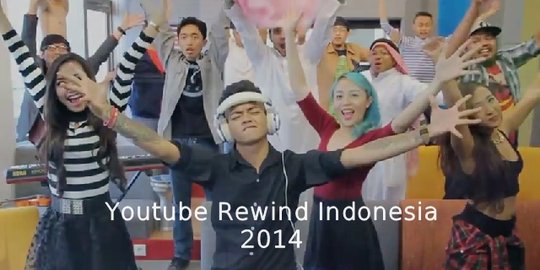 Youtube Rewind 2014 versi Indonesia, dari Eka hingga Cita Citata