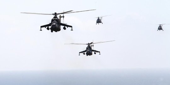 TNI AD kerahkan 4 helikopter ke Belitung dan Kalbar cari AirAsia