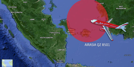 Tingkat kesulitan lokasi pencarian AirAsia sama dengan Adam Air