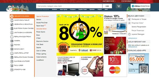 Jelang pergantian tahun, Lazada Indonesia gelar cuci gudang