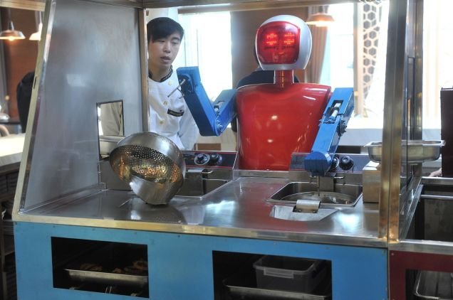 restoran robot china