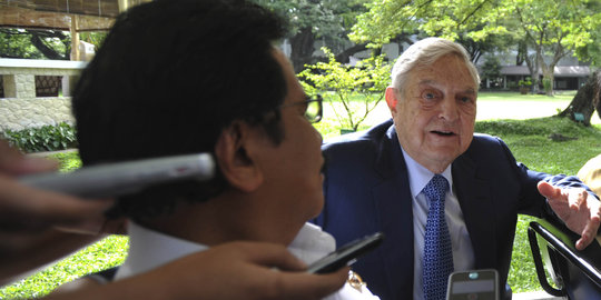 George Soros ogah beberkan isi pembicaraan dengan Jokowi