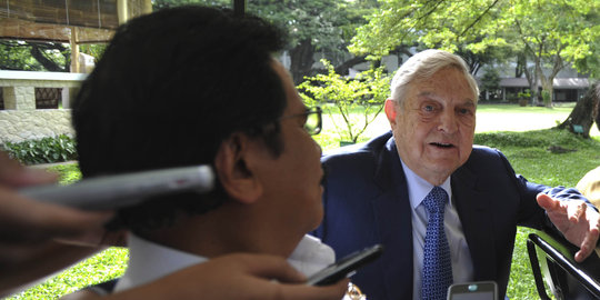 Apa misi George Soros rajin temui Presiden RI?