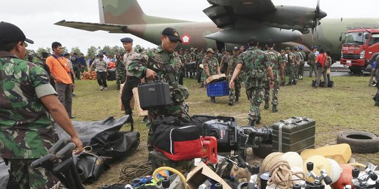 TNI AD tambah personel untuk cari korban AirAsia