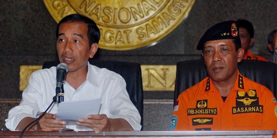 Jokowi perintahkan Basarnas prioritaskan cari korban AirAsia