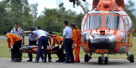 Dua jenazah AirAsia tiba di Bandara Iskandar, Pangkalanbun