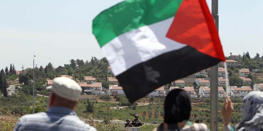 Bendera palestina gambar Kartun Gambar