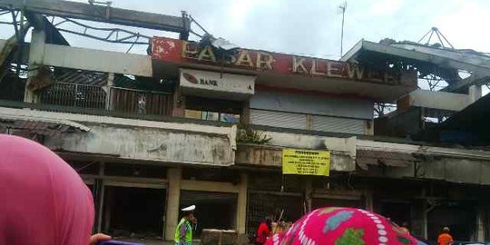 Pasca terbakar, Pasar Klewer malah jadi objek wisata