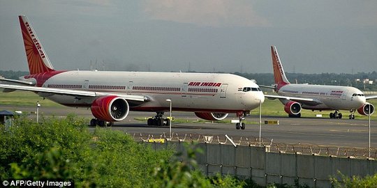 Times of India sebut maskapai Air India dibajak teroris