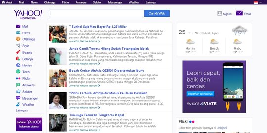 Website berita Yahoo Indonesia bakal ditutup?