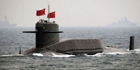 Kapal selam China bolak balik Samudera Hindia cari emas
