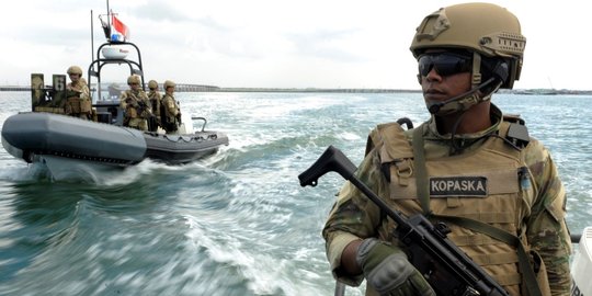 Komandan Kopaska sebut lokasi pencarian AirAsia banyak ular laut