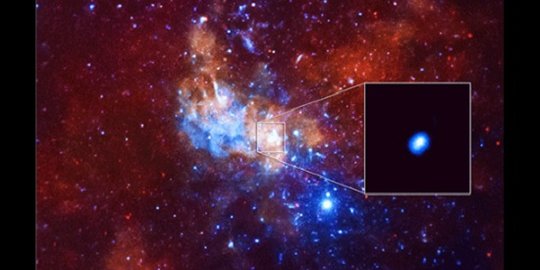 'Kembang api' terbesar dalam sejarah hiasi inti Bima Sakti