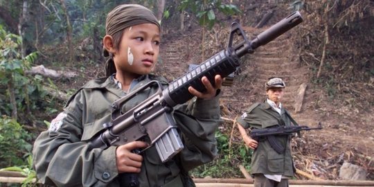 Miris,10 negara ini rekrut anak di bawah umur untuk jadi tentara