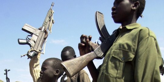 miris,10 negara ini rekrut anak di bawah umur untuk jadi tentara