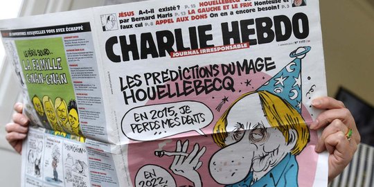 Pelaku serangan Charlie Hebdo tewaskan 12 anggota redaksi