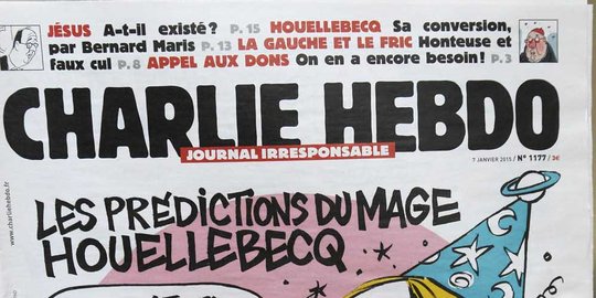 Situs resmi tabloid satir Prancis tak bisa diakses