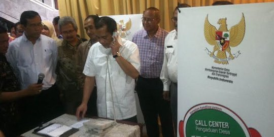 Luncurkan call center, Marwan mau dengar keluhan masyarakat desa