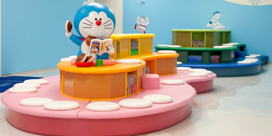 Serunya main bareng Doraemon di Fujiko F. Fujio Museum