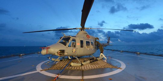 Helikopter serbaguna pembawa jenazah AirAsia QZ8501