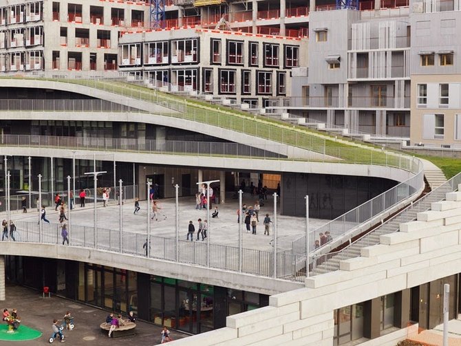 sekolah hijau di paris