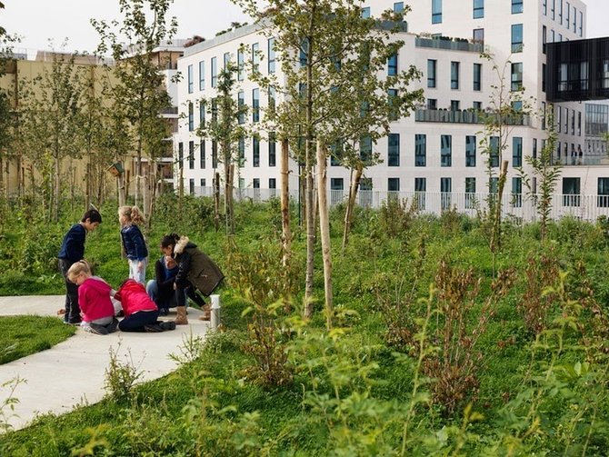 sekolah hijau di paris