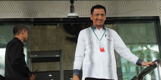 Gede Pasek kembali jenguk Anas Urbaningrum di Rutan KPK