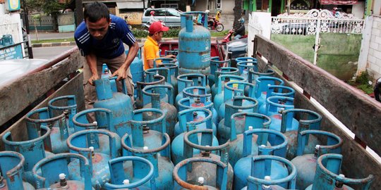 Tiga bulan sekali harga gas 12 kg bisa naik turun