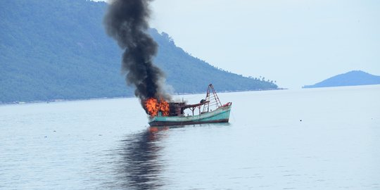 Dibanding asing, lebih banyak kapal Indonesia langgar hukum