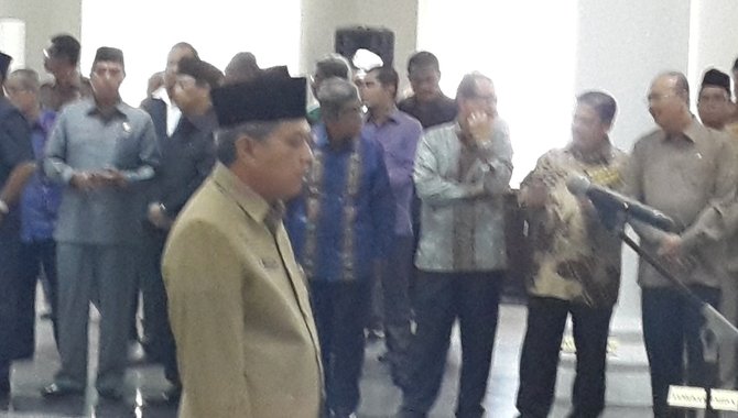 hasban ritonga yang dilantik menjadi sekdaprov sumut