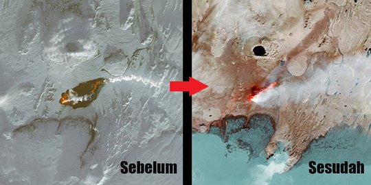 Ngeri, lembah es terluas di Islandia berubah jadi danau 'neraka'