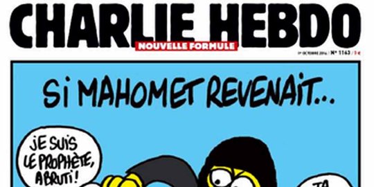 Charlie Hebdo terbit lagi, 5 juta kopi ludes dalam satu jam saja