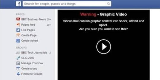 Banyak terima keluhan, Facebook kini tandai video mengganggu