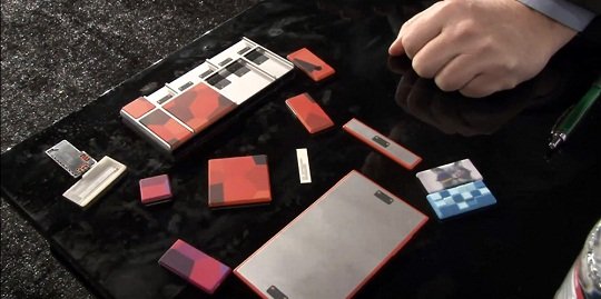 smartphone hasil project ara