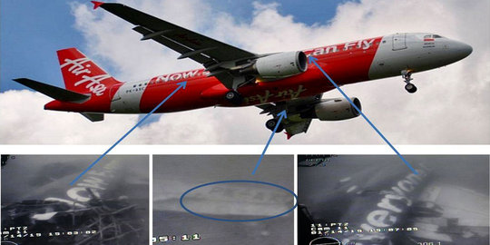 Ungkap penyebab AirAsia jatuh, KNKT analisa puing & patahan pesawat