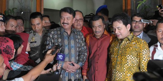 Diam-diam, Komjen Budi dan Jenderal Sutarman temui Jokowi di Istana