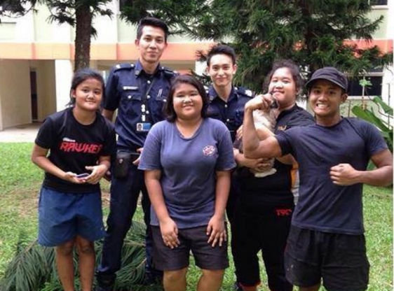 polisi ganteng singapura